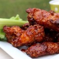 wings and celery