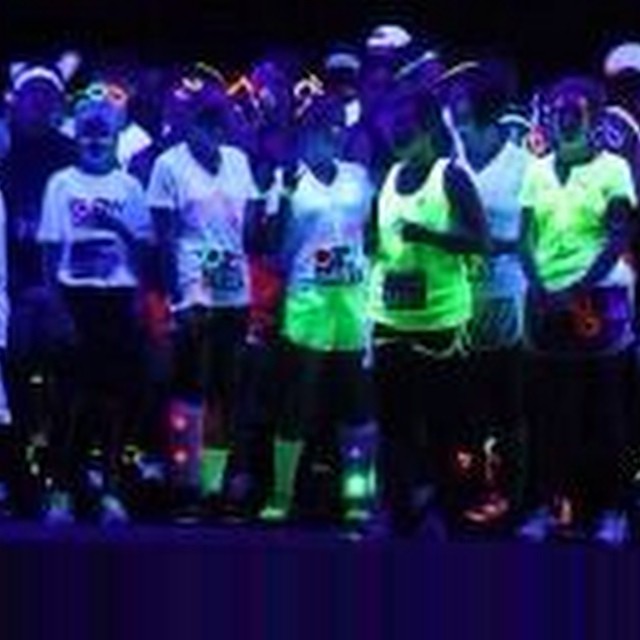 night time 5K race