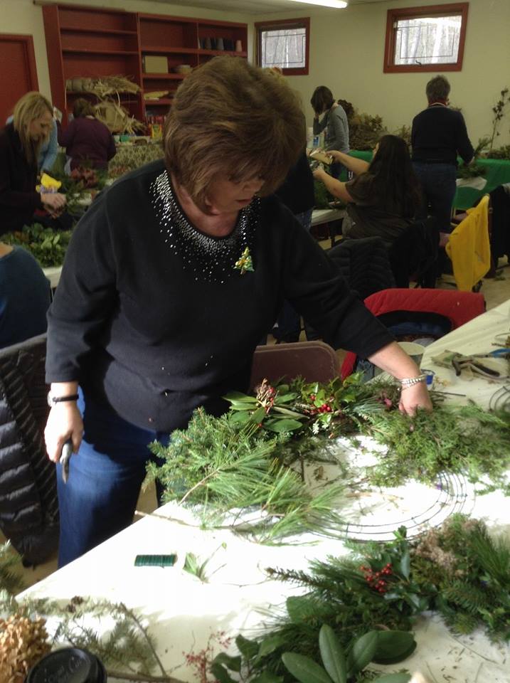 pine wreath workshop