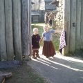 children at Pricketts Fort State park