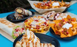 image of Mexican-American food and dessert