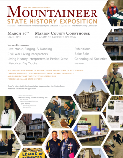 poster promoting a history expo