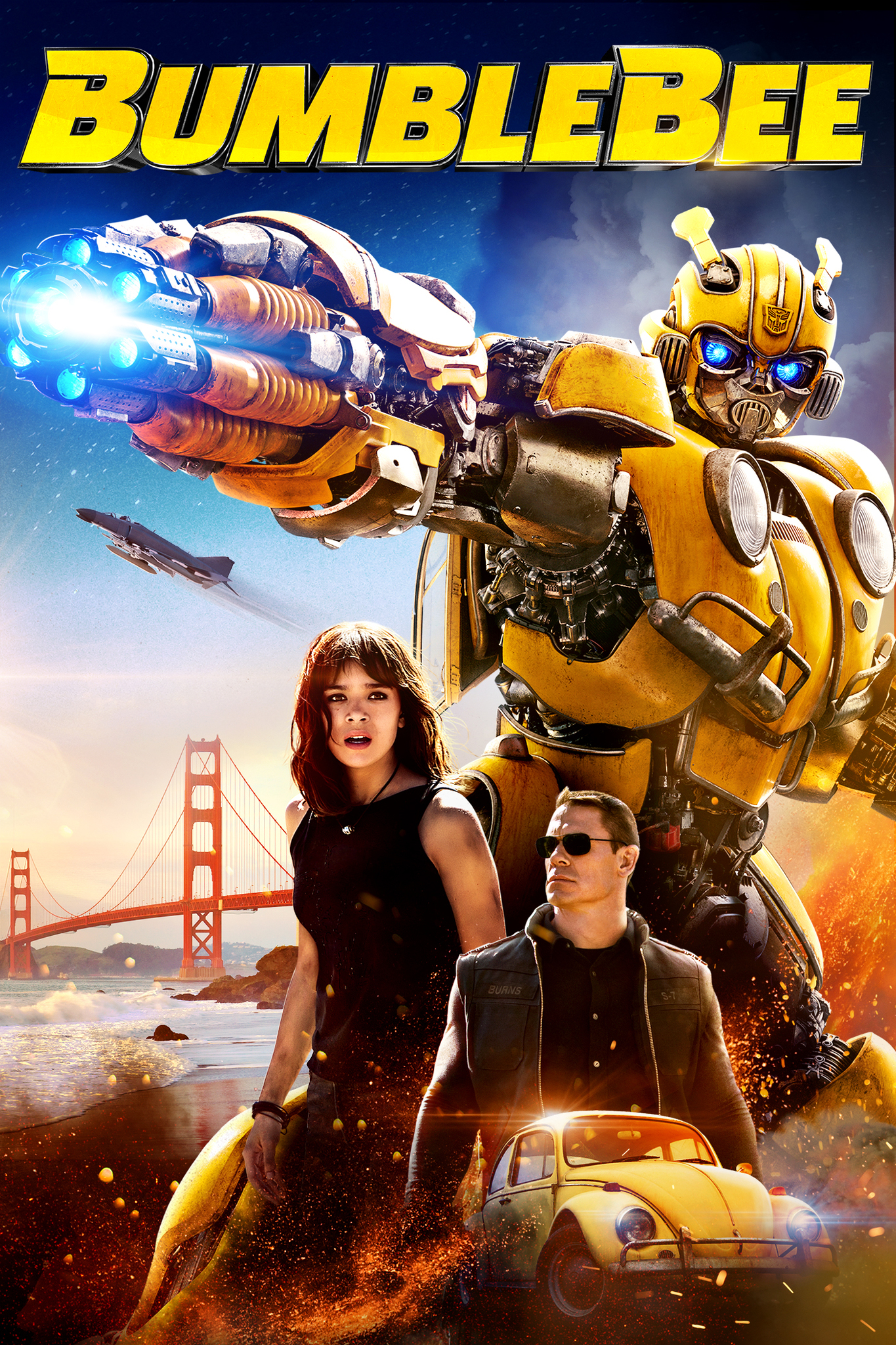 poster of a movie featuring a Transformer-like character.