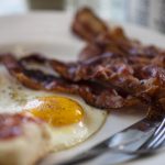 sunny side up eggs and bacon