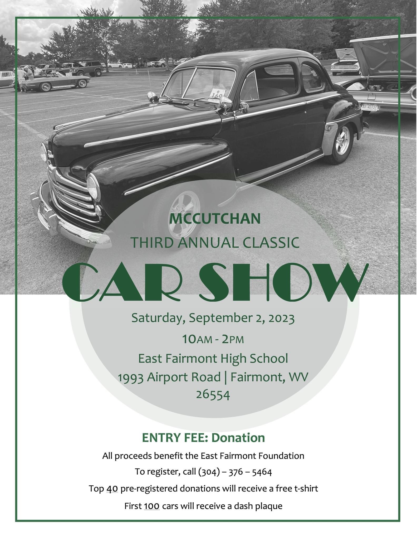 flyer for car show